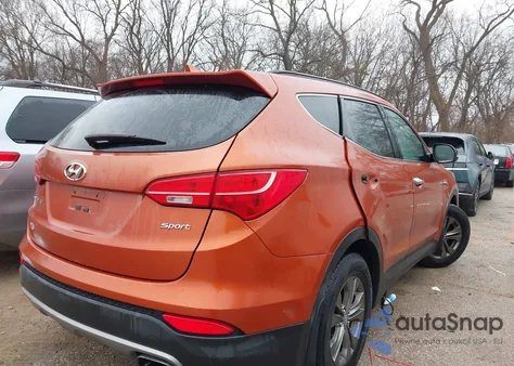 2013 Hyundai Santa Fe Sport из США, поврежденный, VIN 5XYZU3LB3DG061496